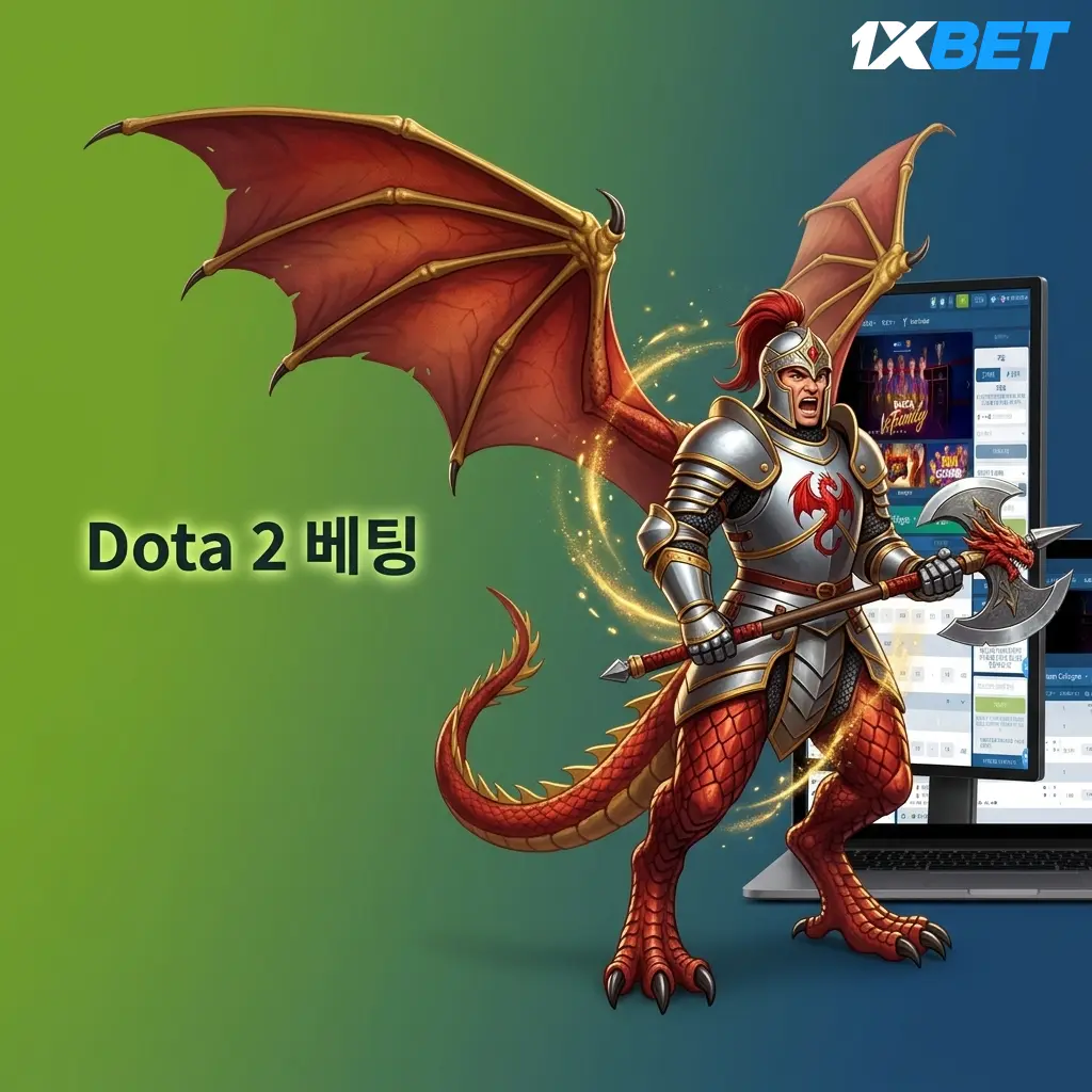 Dota 2 베팅 가이드: 1xbet에서 매치 승자, 핸디캡, 라이브 베팅 등 다양한 옵션 제공