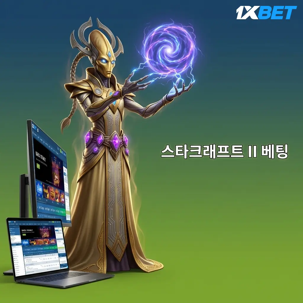 스타크래프트 II 베팅 가이드: 1xbet에서 GSL, ESL 등 주요 대회에 베팅하는 방법